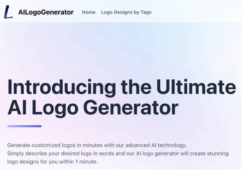 Best AI Logo Generators: AI Logo Generator
